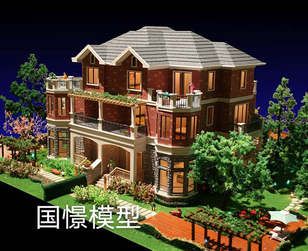 蒲江县建筑模型