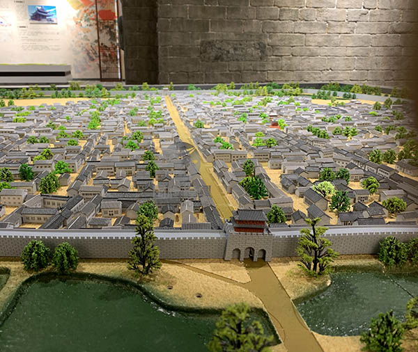 蒲江县建筑模型